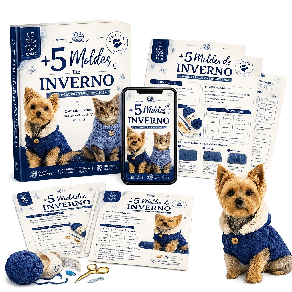 +5 Moldes de Inverno